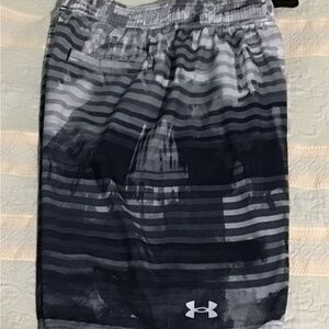 Under Armour Monochrome Striped Shorts